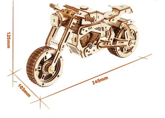 Moto mécanique Cyberpunk