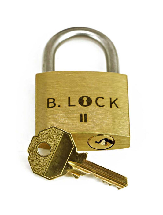 B-Lock II Puzzle Lock – Cadenas secret métal | Casse-tête mécanique niveau élevé