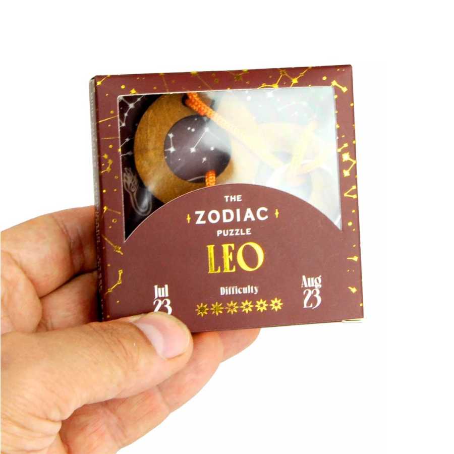 Puzzle Zodiaque Lion idée cadeau en bois