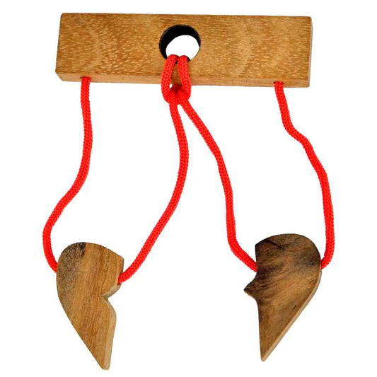 Puzzle Preuve d’amour démonté montrant les boucles de corde