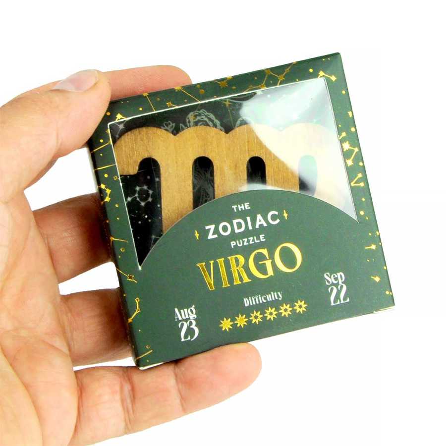 Puzzle Zodiaque Vierge en bois finition laser