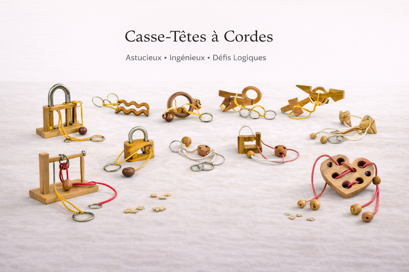 Casse-Têtes à Cordes – Jeux de Réflexion & Défis Logiques