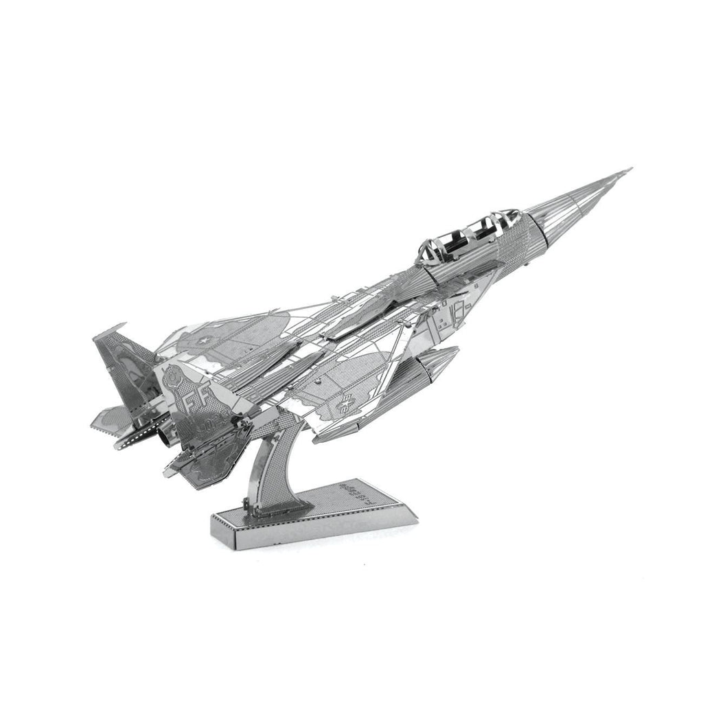 Maquette 3D Metal Earth F-15 Eagle en acier inoxydable
