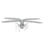 Maquette 3D Metal Earth Dragonfly en acier inoxydable