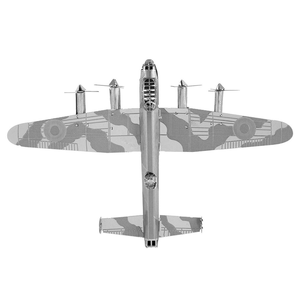 Maquette 3D Metal Earth Lancaster Bomber en acier inoxydable