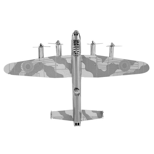 Maquette 3D Metal Earth Lancaster Bomber en acier inoxydable