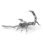 Maquette scorpion métallique – puzzle 3D nature