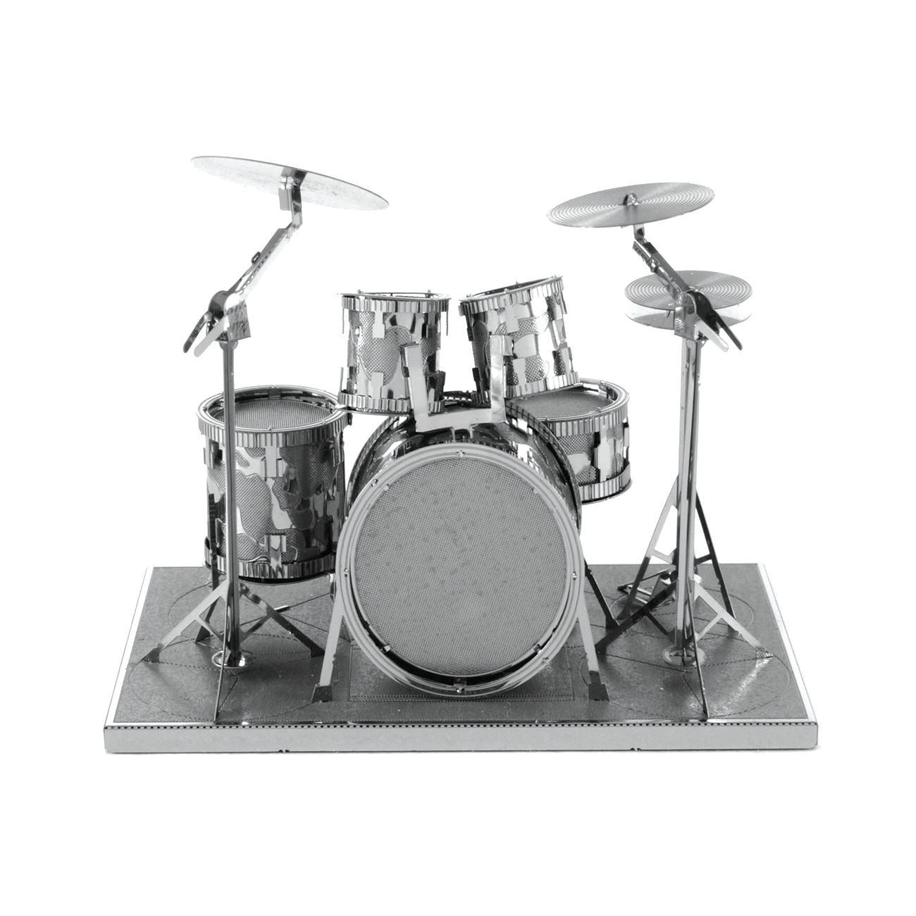 Puzzle 3D métal drum set – décoration musicale