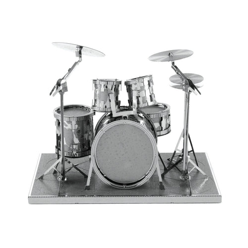 Puzzle 3D métal drum set – décoration musicale