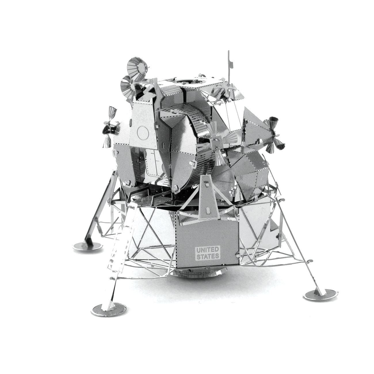 Maquette module lunaire NASA en métal – puzzle 3D