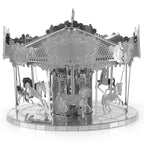 Puzzle 3D métal merry go round – manège de fête foraine
