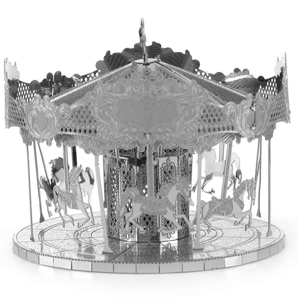 Maquette carrousel métallique – puzzle décoratif Metal Earth
