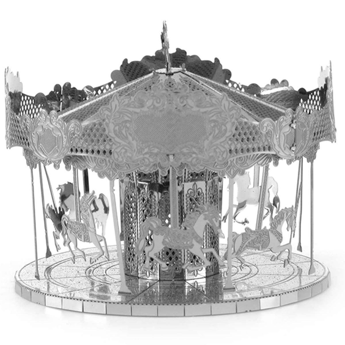 Maquette carrousel métallique – puzzle décoratif Metal Earth
