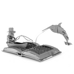 Sculpture littéraire métallique Metal Earth
