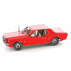 Maquette 3D Metal Earth Ford Mustang 1965 rouge en métal