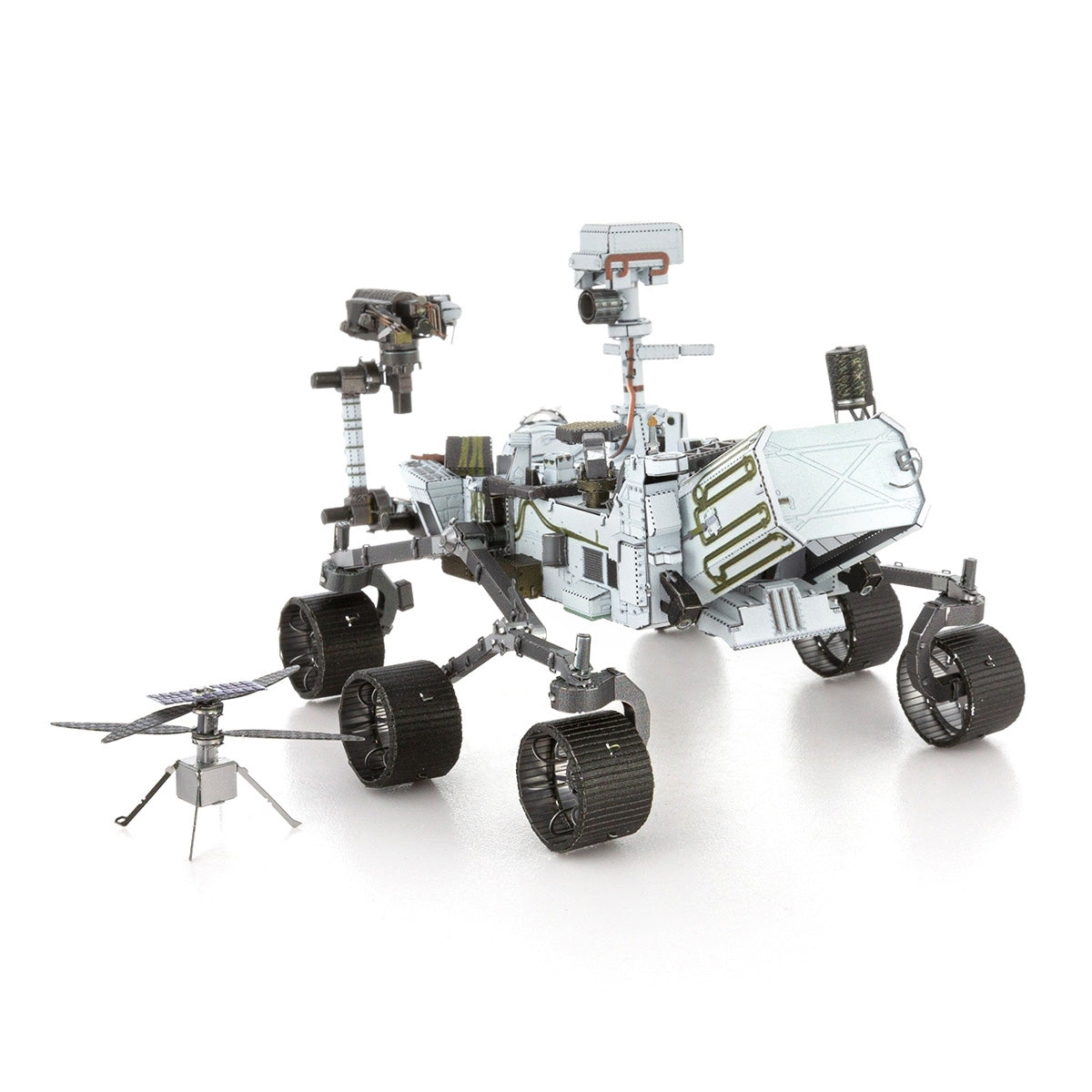 Miniature hélicoptère Ingenuity maquette 3D métal sans colle
