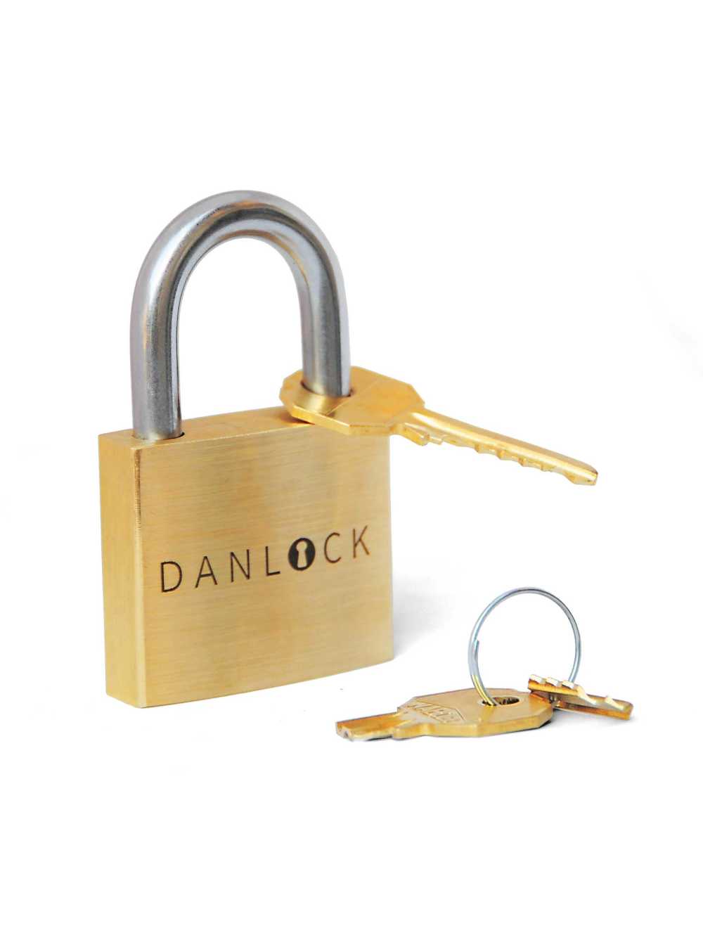 Dan Lock cadenas-casse-tête légendaire en laiton
