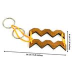 Puzzle Zodiaque Verseau en bois avec finition laser
