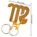 Casse-tête en bois Zodiaque Vierge avec cordes
