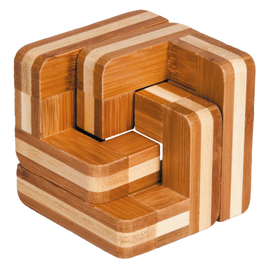 Casse-tête Fridolin Bambou – Escalier – puzzle bois naturel