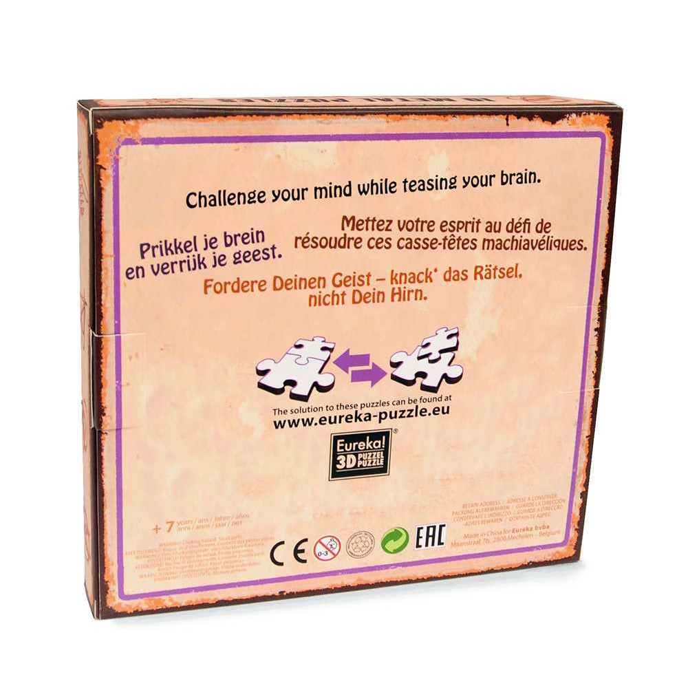 Collection complète de casse-têtes métalliques Eureka Set