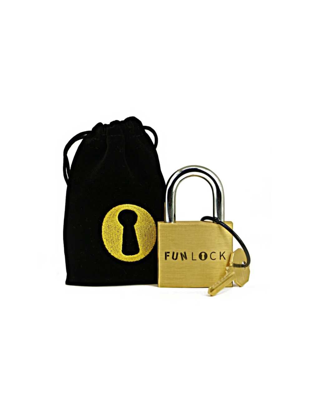 cadenas fun lock en métal, puzzle lock d’initiation et objet de collection