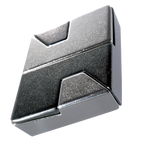Huzzle Cast Diamond, casse-tête en métal Hanayama niveau 1