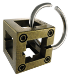 Huzzle Cast Box, casse-tête en métal Hanayama niveau 2
