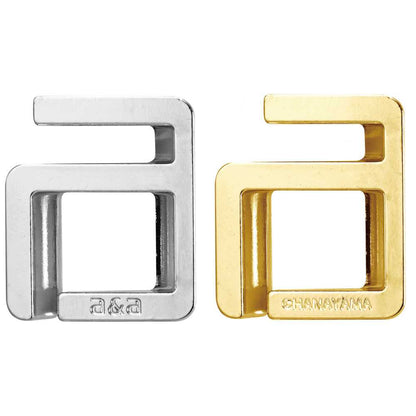 Puzzle métallique Huzzle Cast A-A Hanayama démonté
