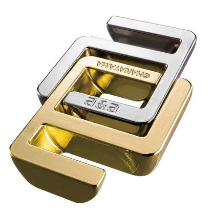 Casse-tête métal Huzzle Cast A-A Hanayama assemblé
