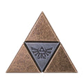 Huzzle Triforce Zelda casse-tête métal Hanayama assemblé
