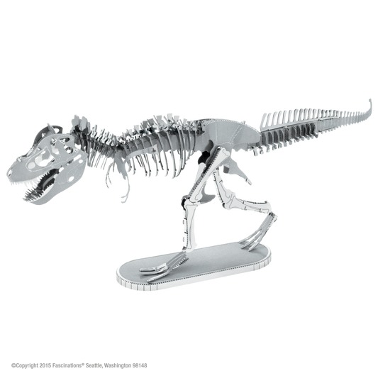 Maquette Metal Earth Tyrannosaurus Rex, modèle 3D en métal découpé au laser à assembler
