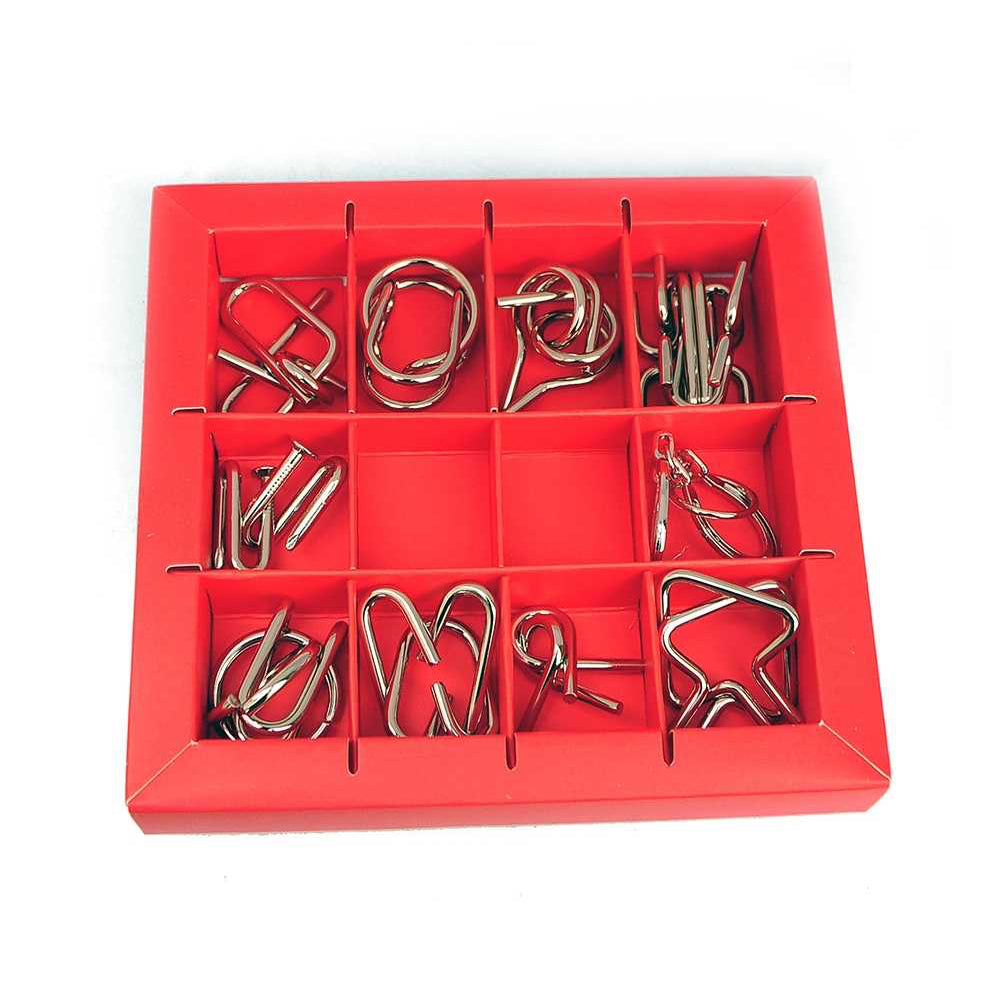 Collection complète de casse-têtes métalliques Eureka Set Verde