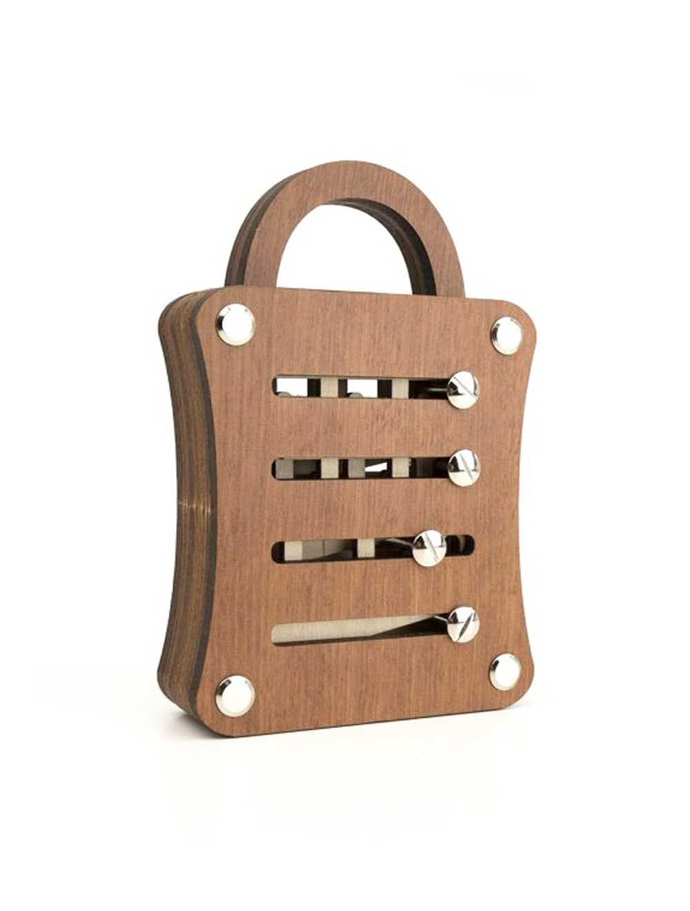 puzzle lock en métal massif sans clé, cadenas mécanique traditionnel