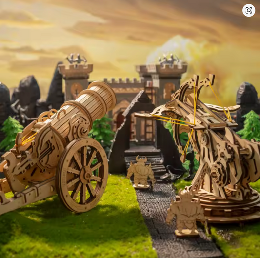 Armes de siège médiévales | Maquette mécanique à assembler