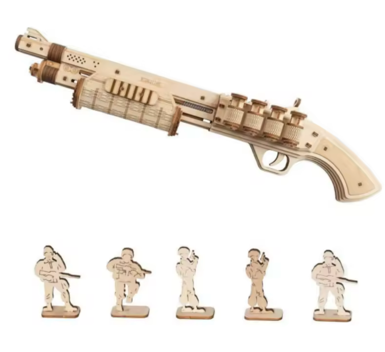 Revolver Corsac M60 maquette en Bois