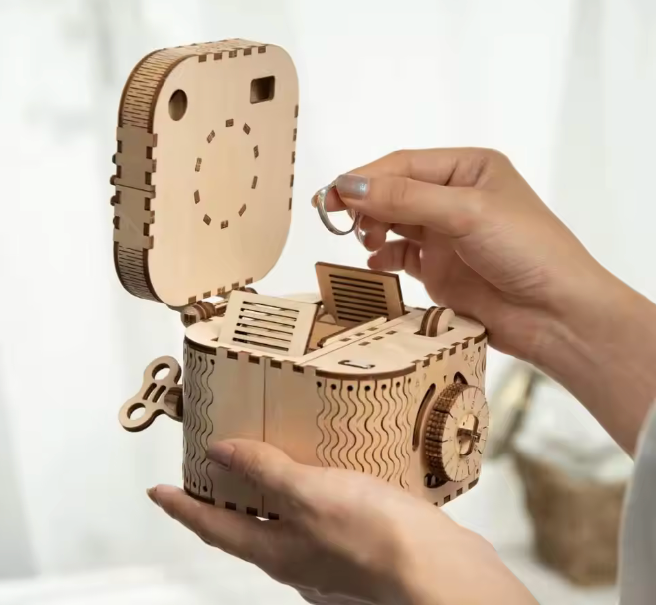 3D Wooden Puzzle – Magic Musical Cello