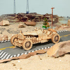 Puzzle 3D DIY voiture vintage en bois – cadeau original modélisme