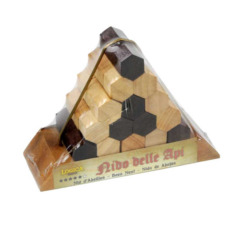 Puzzle expert Nid d’abeilles Bees Nest en bois teck Samena