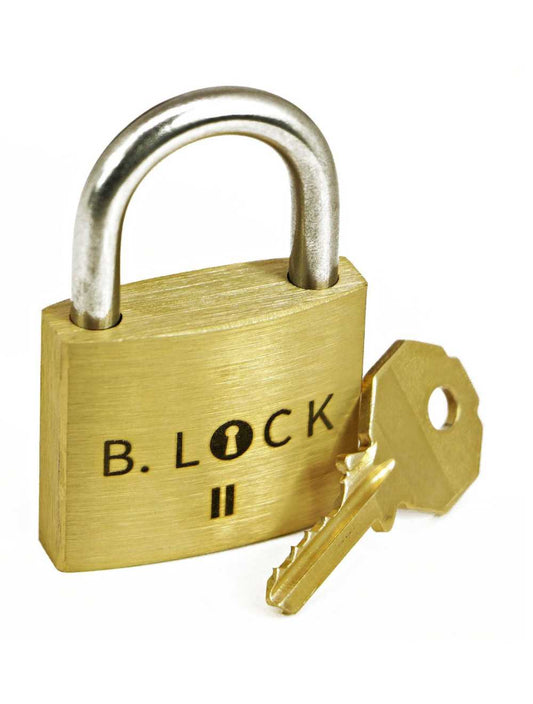 B-Lock II Puzzle Lock – Cadenas secret métal | Casse-tête mécanique niveau élevé