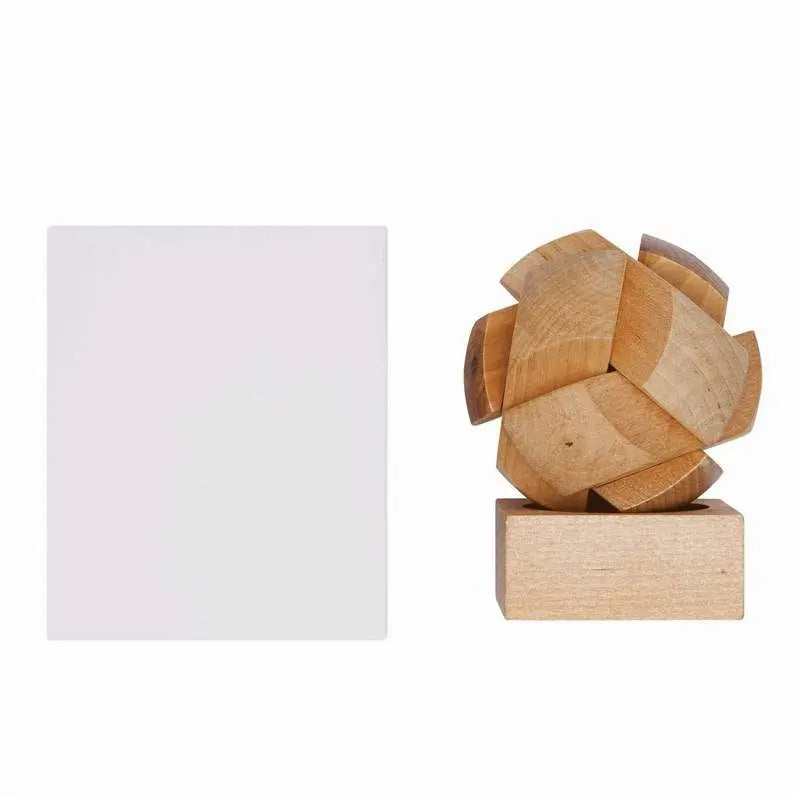 Ball Puzzle – Casse-tête sphère en bois 6 pièces | Puzzle de dextérité & logique StockEtik