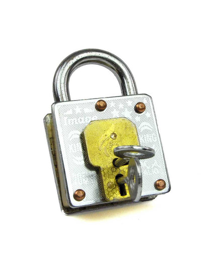 Bangalore Puzzle Lock – Cadenas-Puzzle métal artisanal | Serrure énigmatique & défi mécanique Logica