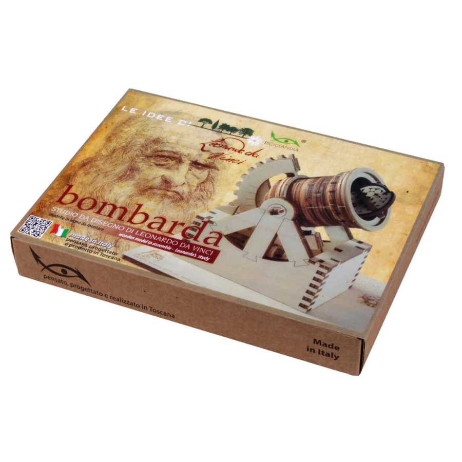 Boîte du puzzle Bombarde – maquette en bois Les Idées de Léonard