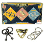 Set The Alchemist avec trois casse-têtes métalliques
