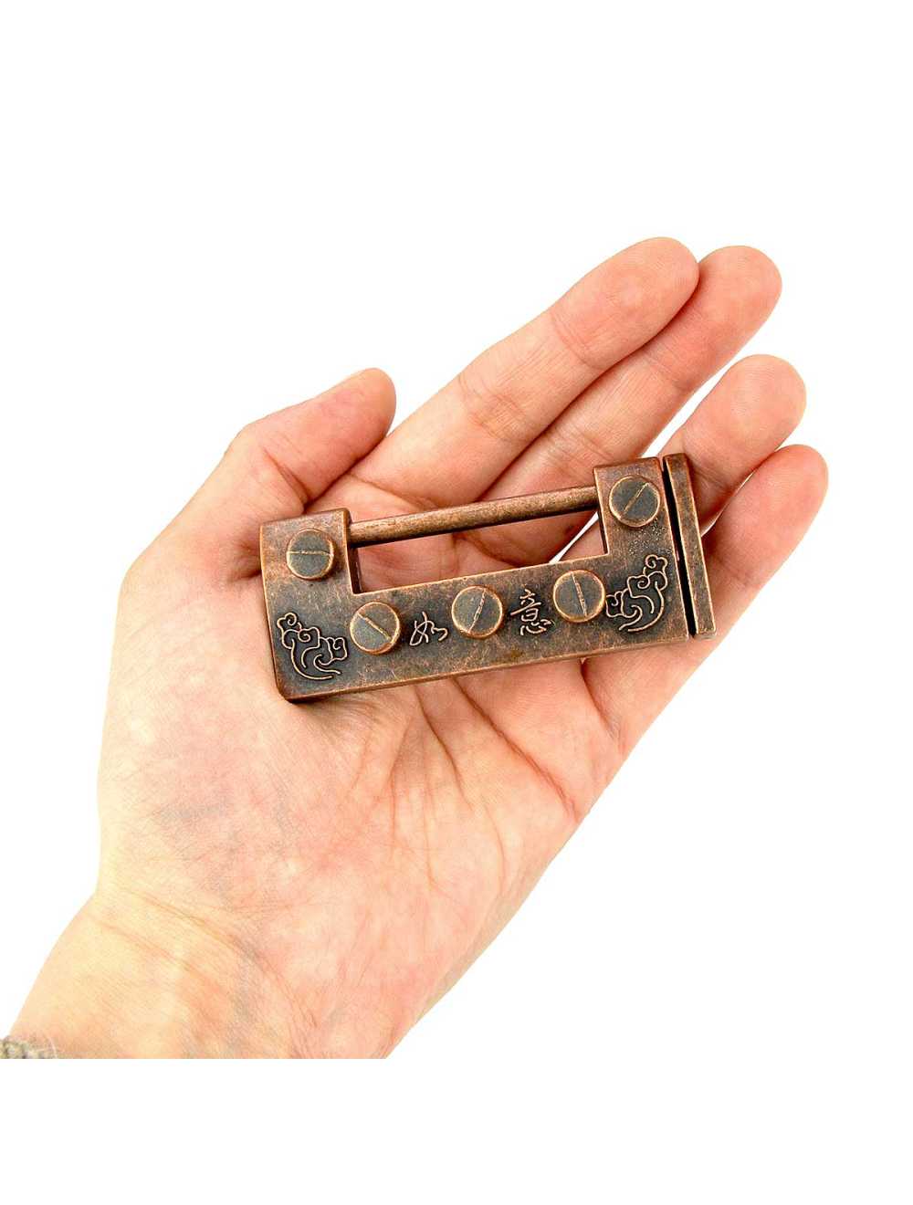 The Alchemist – Bronze | Cadenas-Puzzle métal & défi logique (Casse-tête Expert) Logica