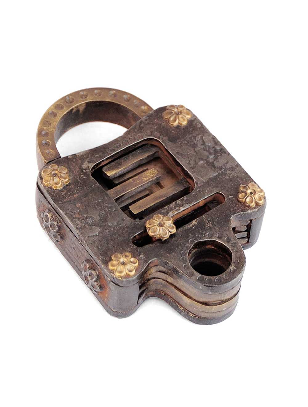 Détail du cadenas Voidlock Metal sans clé
