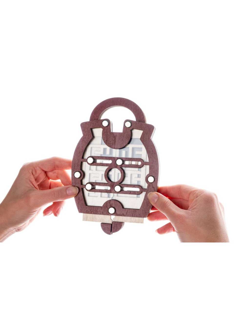 JC's Lock – Cadenas-Puzzle bois & mécanique | Casse-tête logique 14+ ans Logica