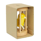 Casse-tête Canary in Cage en bois design artisanal
