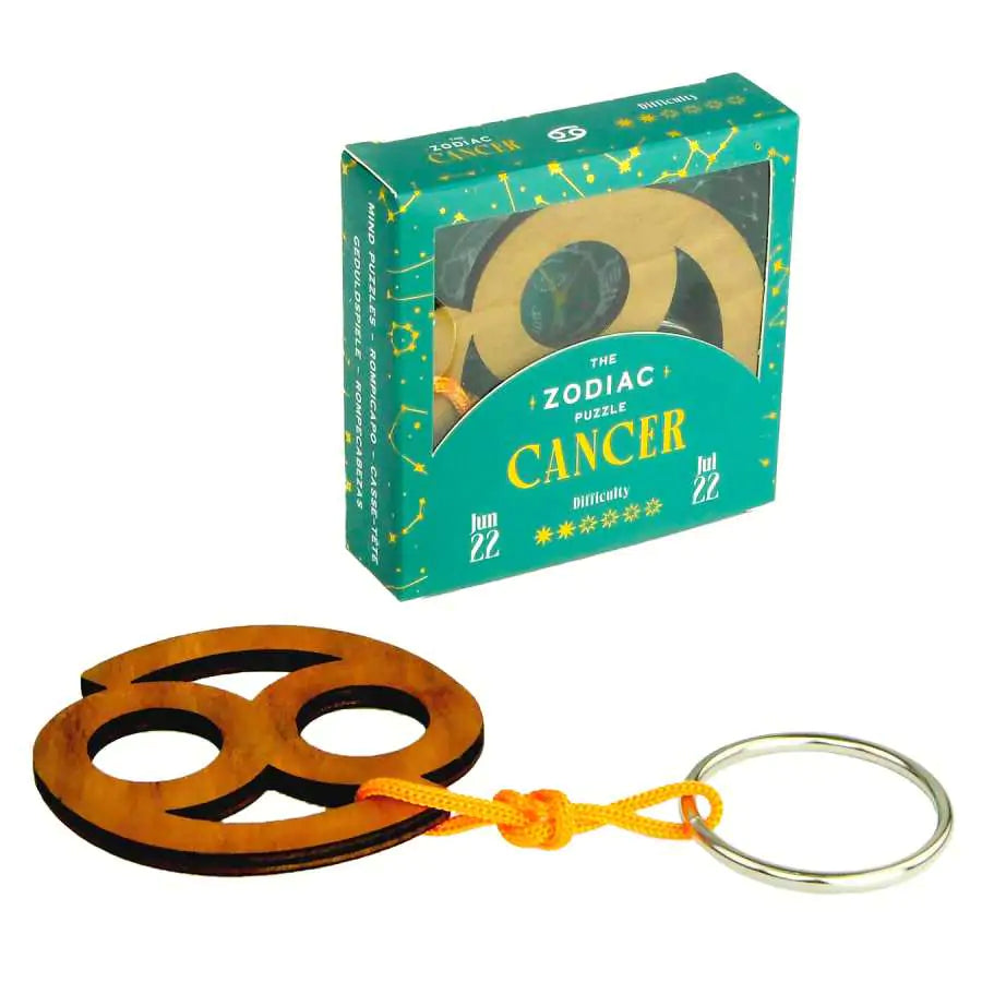 Puzzle Zodiaque Cancer en bois finition naturelle
