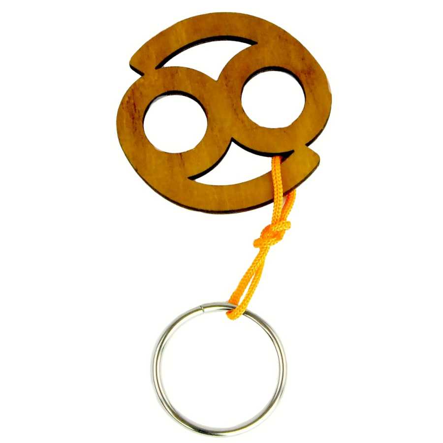 Casse-tête en bois Zodiaque Cancer avec cordes
